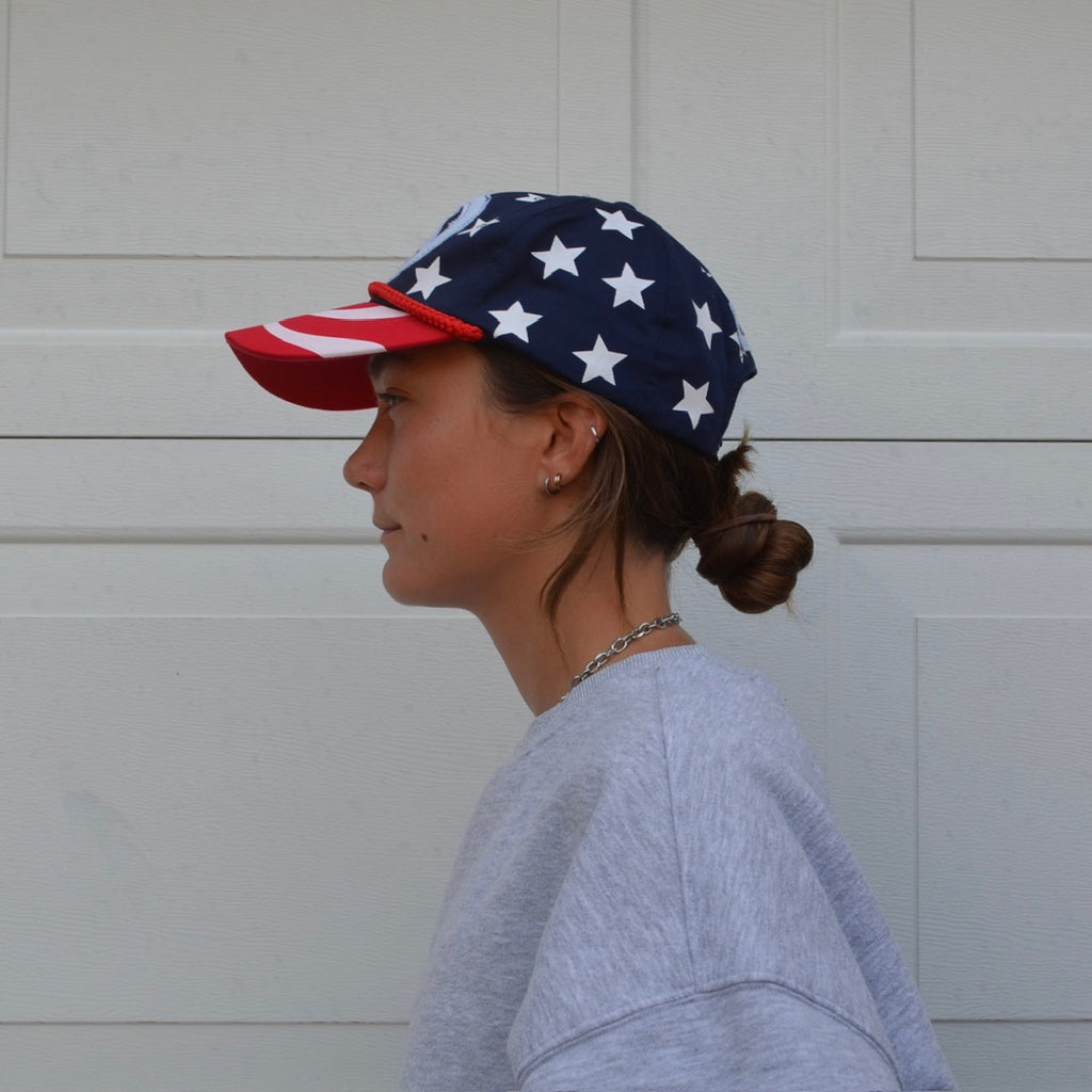 Peace sign cap