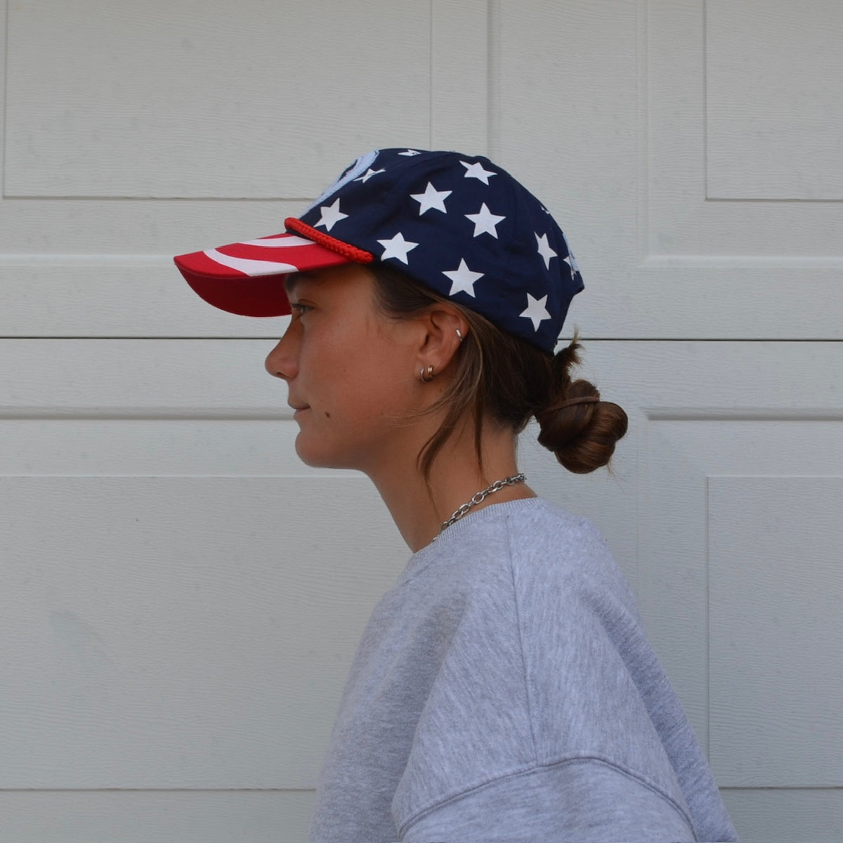 Peace sign cap