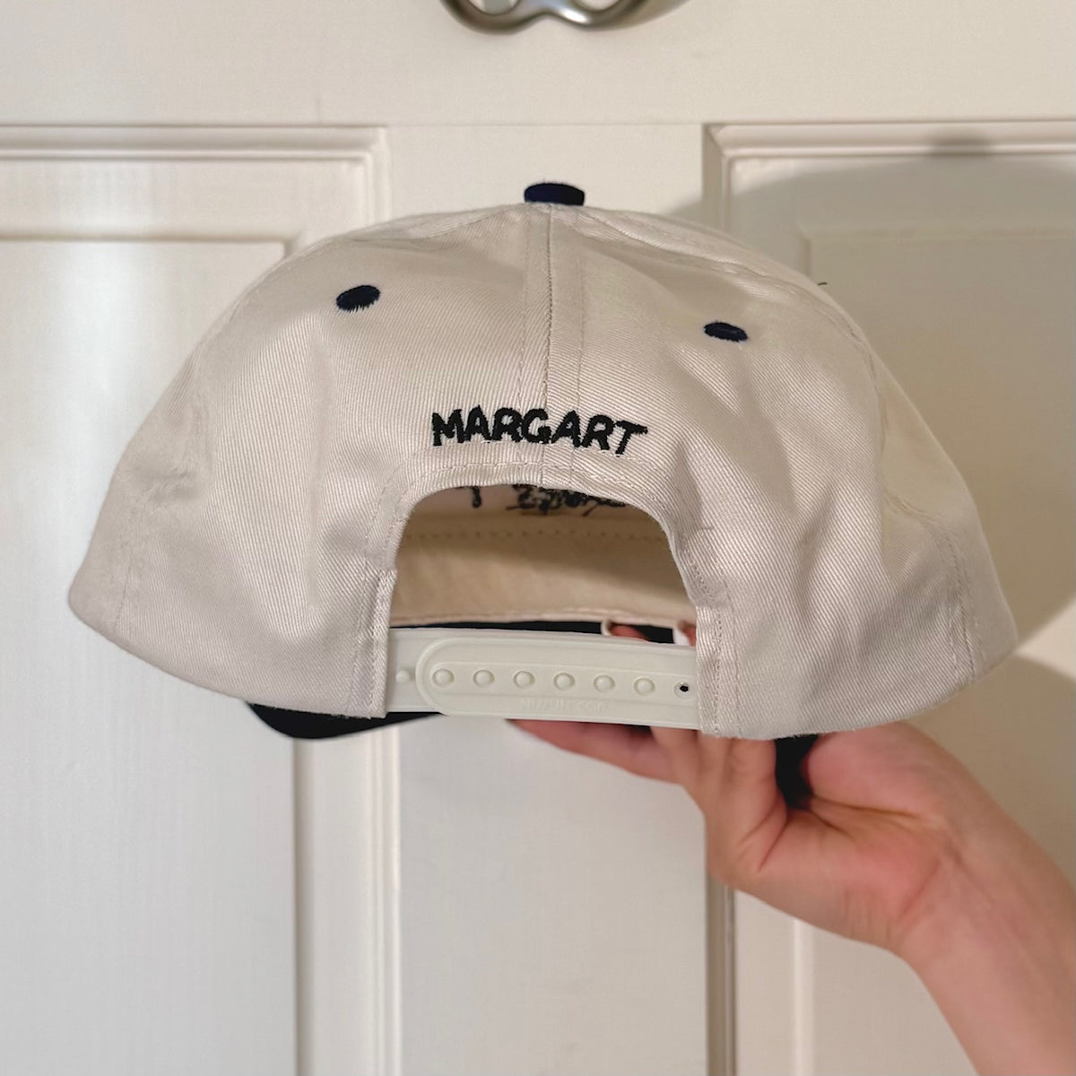 Jesus saves baseball cap